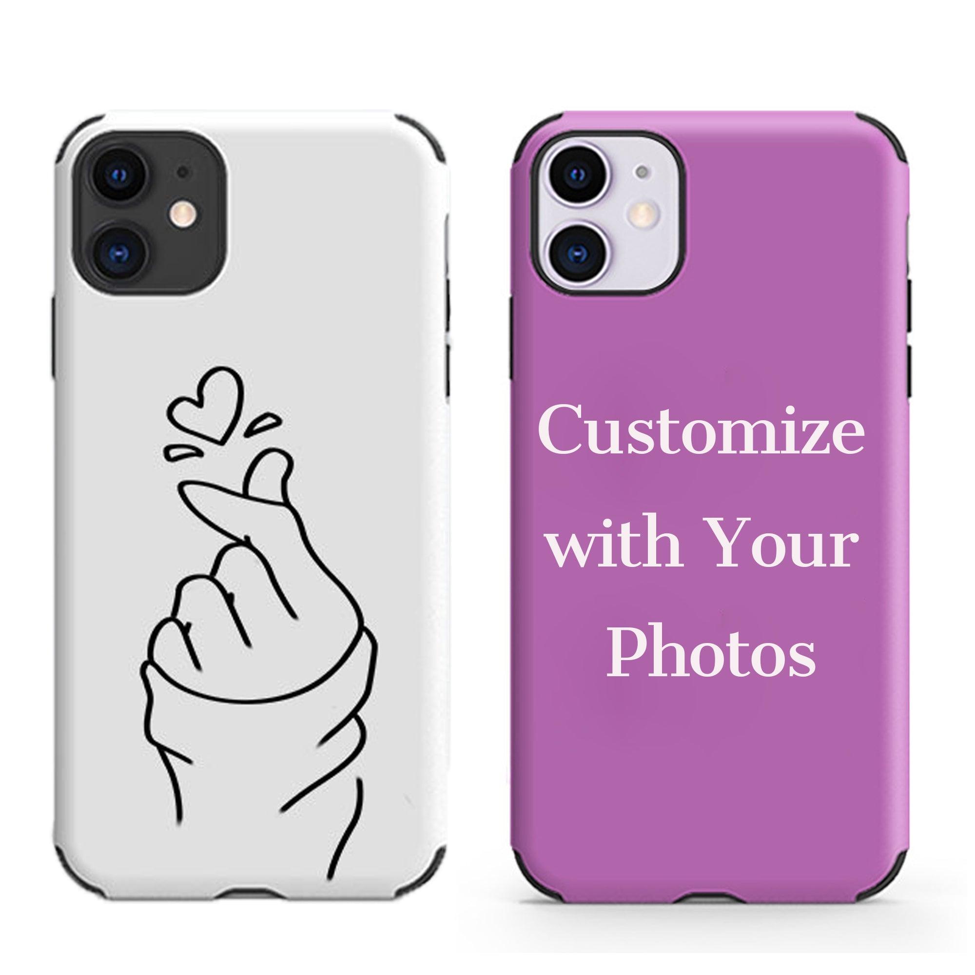 Custom Phone Case Cover Personalized Picture Design Your Own Customized Photo Compatible with Apple iPhone 14 13/13 Pro/ 13 Pro Max /12/12 Pro Max/11/11 Pro/ 11 Pro Max/Xs/Xs Max/Xr/7/8 Plus - CustomizeFactory