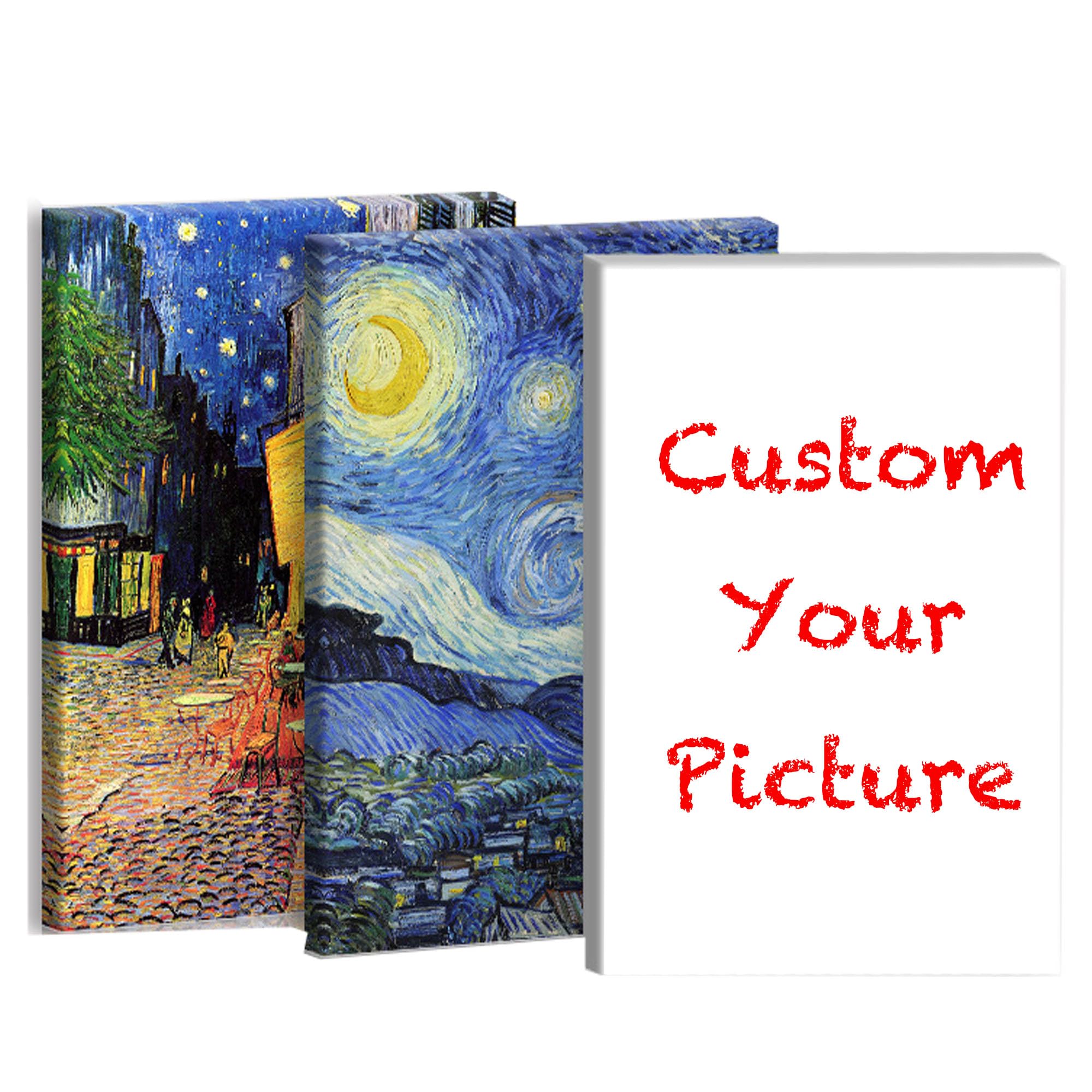 Handimake Personalized Custom Canvas Prints - Personalized Picture To Canvas Wall Art -Transform Your Photos into Wall Art Digitally Printed Photo To Canvas Ideal for Home Decor Gifts Floating Frames Available